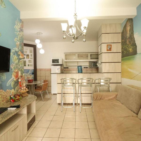 Confortável apartamento para 8 pessoas - HB58F