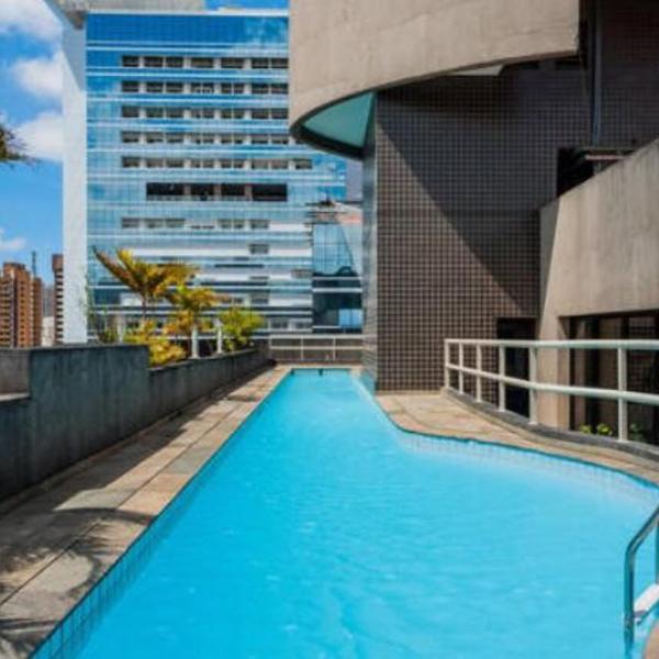 Cozy Ap a 60m do Sirio, 1 quarto e sala de 50m2 com Ar, piscina na cobertura, estacionamento grátis - Foto 4