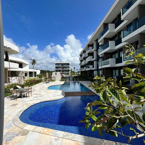Porto de Galinhas- Flat Térreo Top Frente Piscinas- Muro Alto - Foto 4