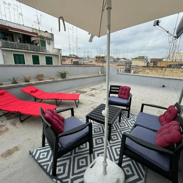 PrincipeAmedeo apartment 89 steps to the terrace, hôtel à Bari