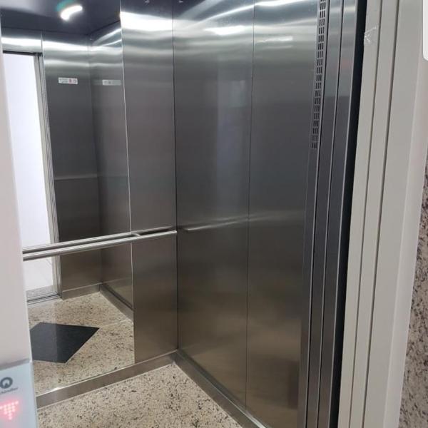Ap um dormitório com ar condicionado ou ventiladores de teto, churrasqueira - Foto 5