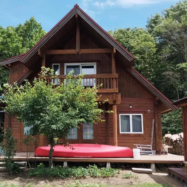 Siodomi Marinki share wood lodge, pets allowed, hotel di Ōkuki