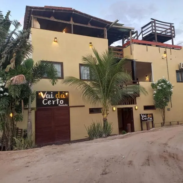 Vai dá Certo, hotell sihtkohas Jericoacoara