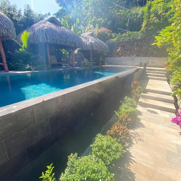 Maharepa Lodges Bungalow, hótel í Maharepa