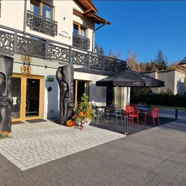 Willa 74 Wisła, hotel ve Visle