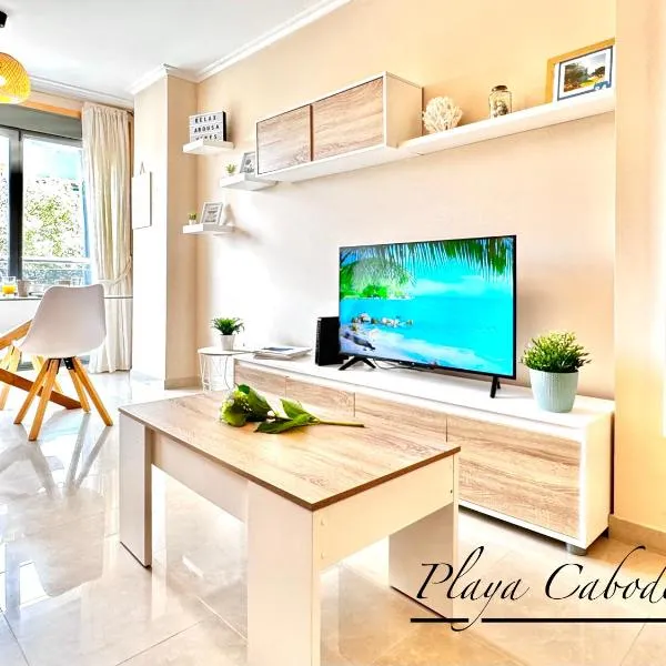 Apartamento playa Cabodeiro, en A Illa De Arousa, hotel v destinaci Isla de Arosa