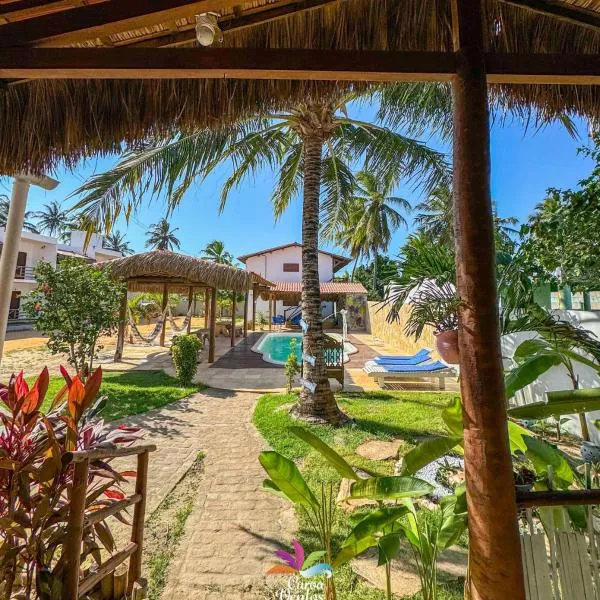 Pousada Curva dos Ventos-Próximo à praia com café da manhã em Icaraí de Amontada, hotel in Icaraí