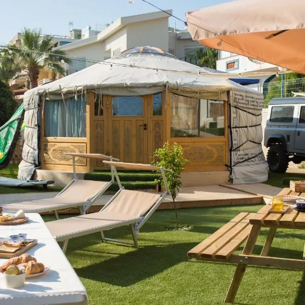 Yurta Glamping San Leone & Casa Vacanza Baia Blu, hotel in Agrigento