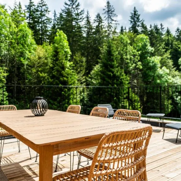 Grand Duplex de Charme - Vue Forêt et Vie au Grand Air - Sauna et bain nordique, hotel en Prémanon