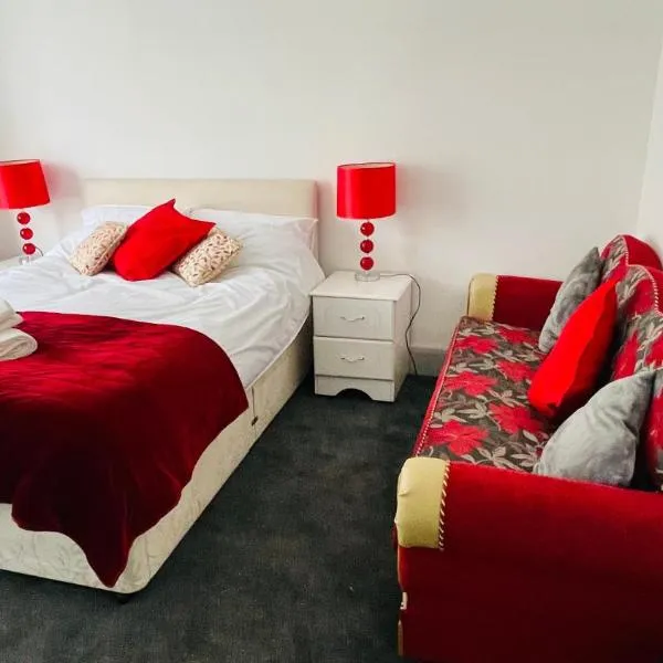 Maya guest house, hotel v destinaci Coventry