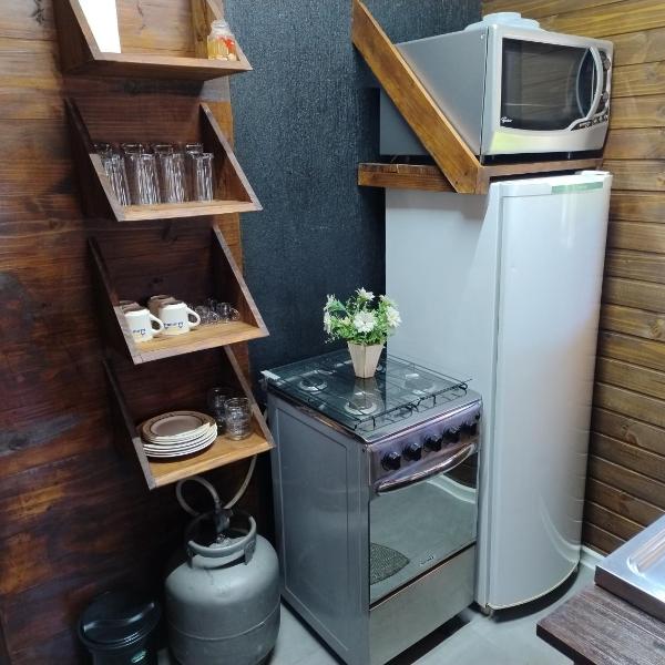 Cabana com banheira na colina - Foto 4