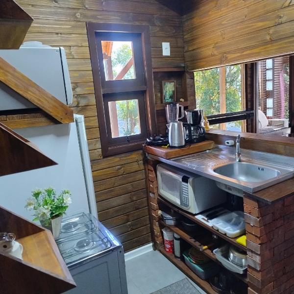 Cabana com banheira na colina - Foto 3