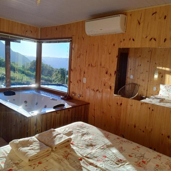 Chalé romântico com vista e banheira - Foto 2