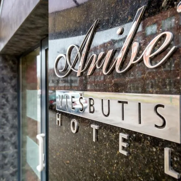 ARIBĖ Hotel Klaipėda, Free parking、クライペダのホテル
