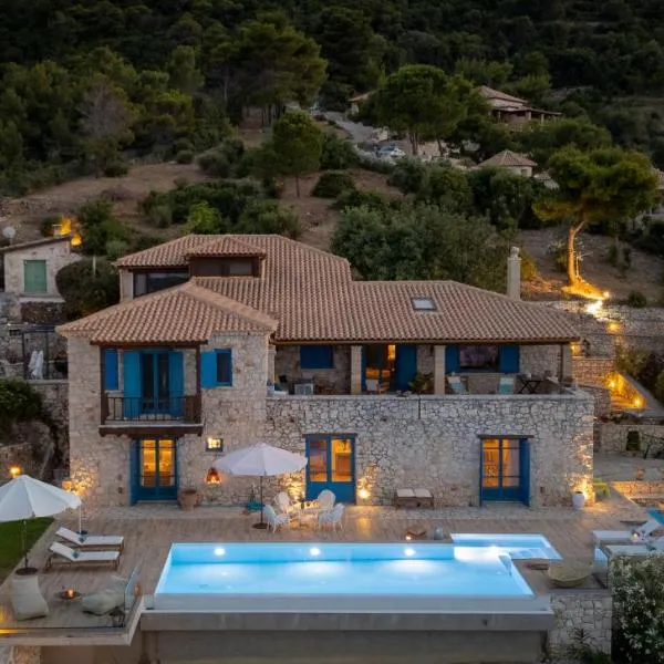 Casa Picimenti Zakynthos Marathias Swimming Pool Ground Floor Villa, hotel a Marathias