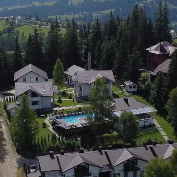 GOOD DAYS Shale Resort 4 км до Буковеля, hotel in Yablunytsya