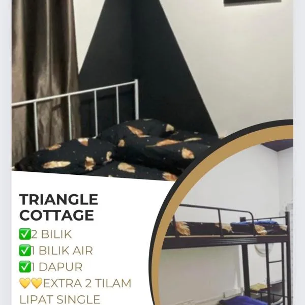 Triangle Cottage Jerteh Besut, hotel in Jertih