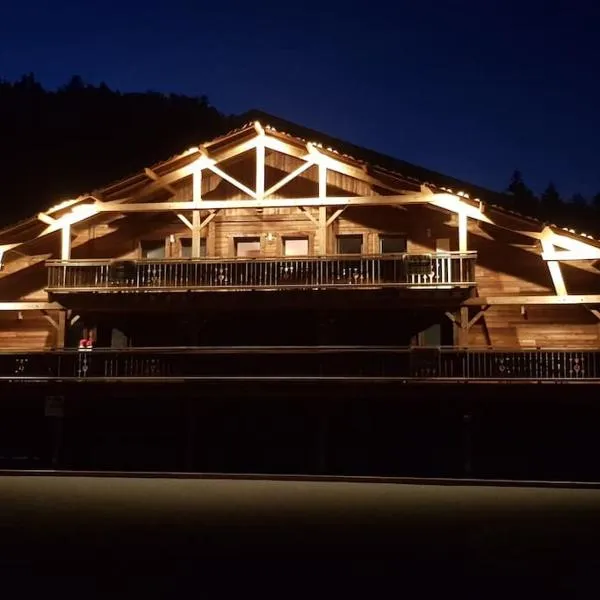 Duplex dans chalet, vue de rêve, 6 pers, 2 nuits minimum, hotel en La Bresse