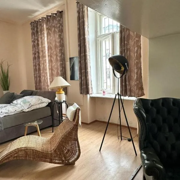 Nr 2 Gemütliche Suite mit King-Size Bett und Essbereich im Zentrum im Neubarockstyle, hotel in Annaberg-Buchholz