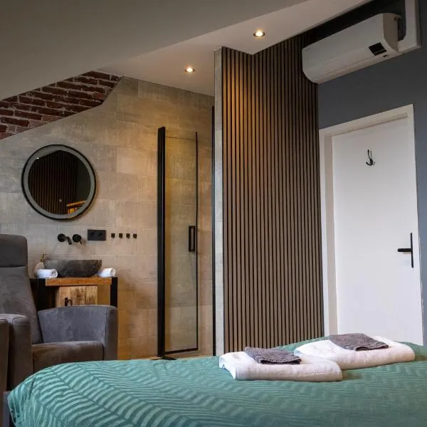 Zeeschelp - Comfortabele kamer bij B&B Gezond aan Zee - Toegang Wellnesstuin meerprijs, hotel v destinaci Ouddorp