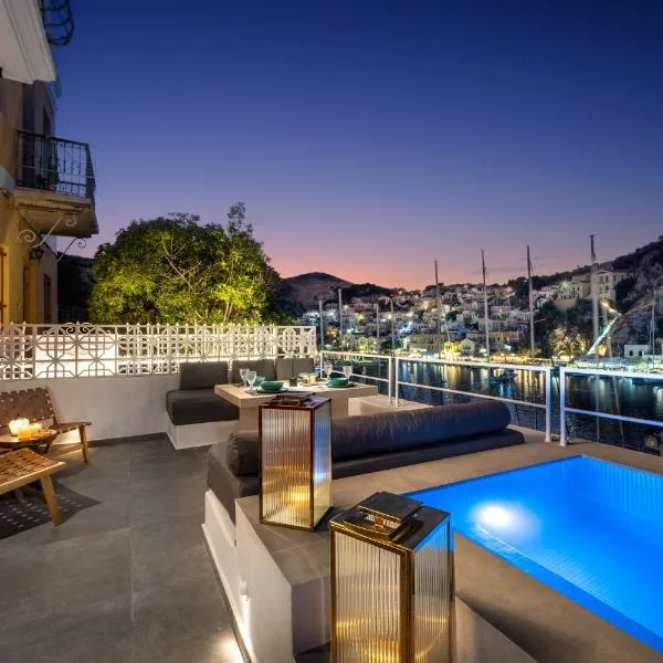 Annikas Port View-Ground, hotel v destinaci Symi