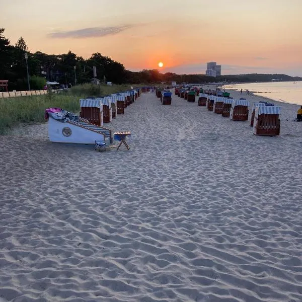 Schlafstrandkorb Nr 6, hotel v destinaci Timmendorfer Strand