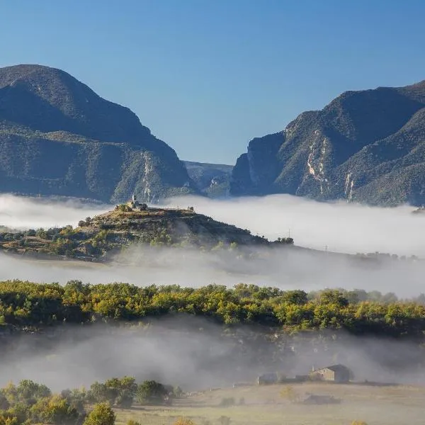 Terra del Congost - Alojamientos en la Naturaleza frente al Congost de Montrebei, hotel v destinaci Castissent