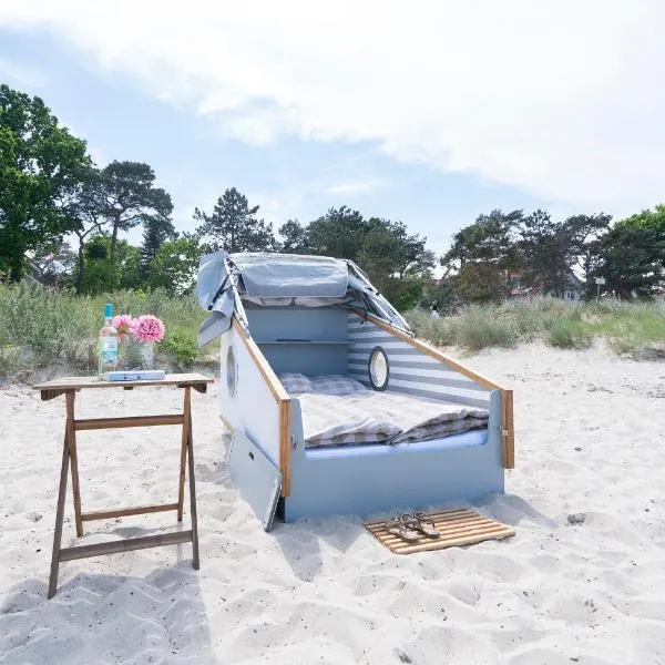 Schlafstrandkorb Nr 7, hotel v destinaci Timmendorfer Strand