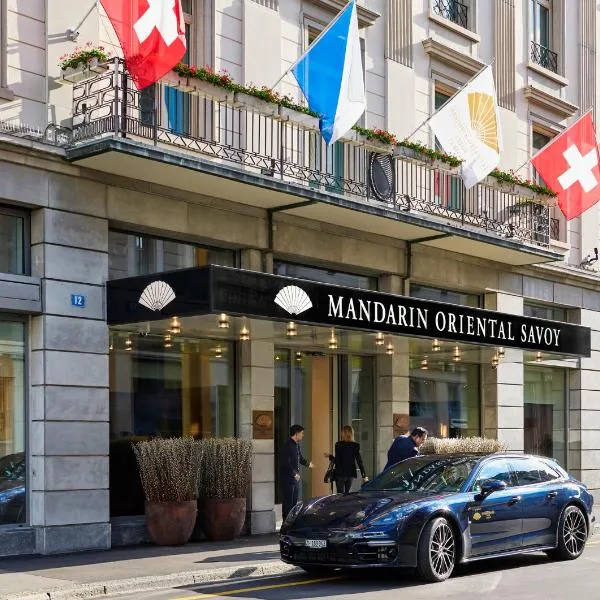 Mandarin Oriental Savoy, Zurich, отель в Цюрихе