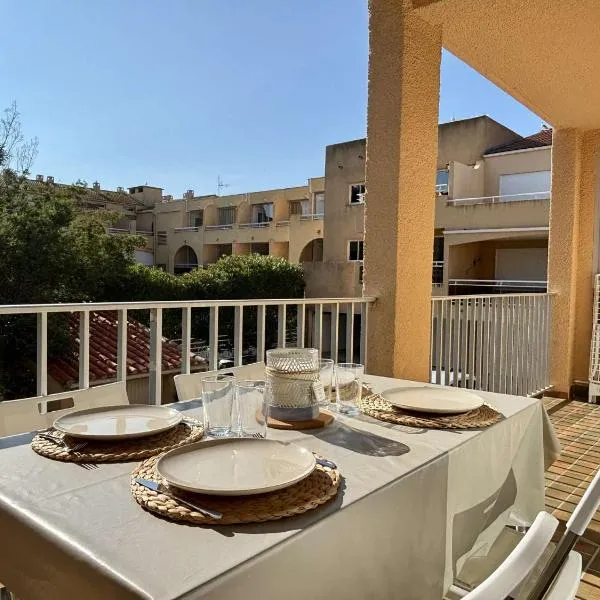 Appartement 2 pièces 4 couchages ARGELES SUR MER AR870-002, hotel in Perpignan