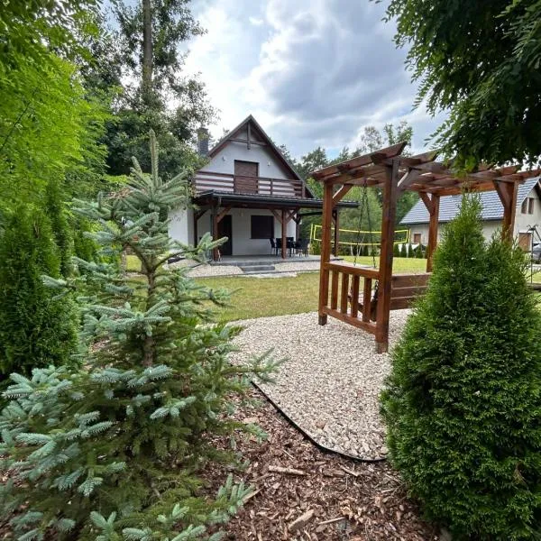 Willa pod Dębami domek nad Zalewem Chańcza z balią na wyłączność, hotel in Raków