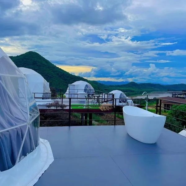 สกายเบย์ เชียงคาน, hotel v destinaci Ban Pha Baen