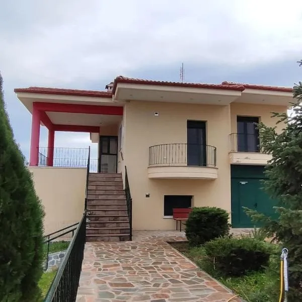 House with view, hotel in Levkopiyí