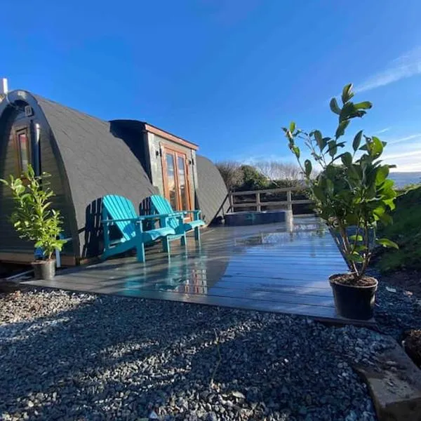 Ocean View with hot tub, hotel v destinaci Barmouth
