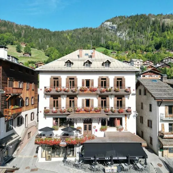 Hotel la Pointe Percee, hotel v destinaci Le Grand-Bornand