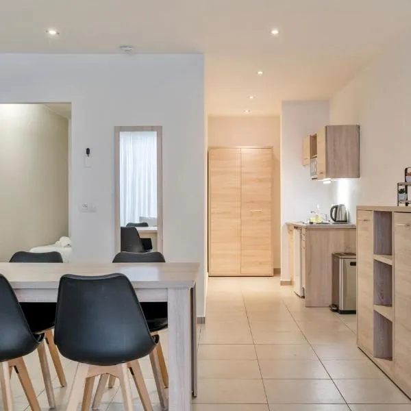 루뱅에 위치한 호텔 앰배서더 스위트 루벤(Ambassador Suites Leuven)