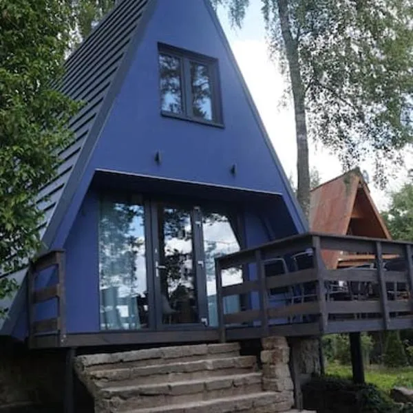 Domek nad Jeziorem Kaszuby max 6 os, hotel v destinácii Bieszkowice
