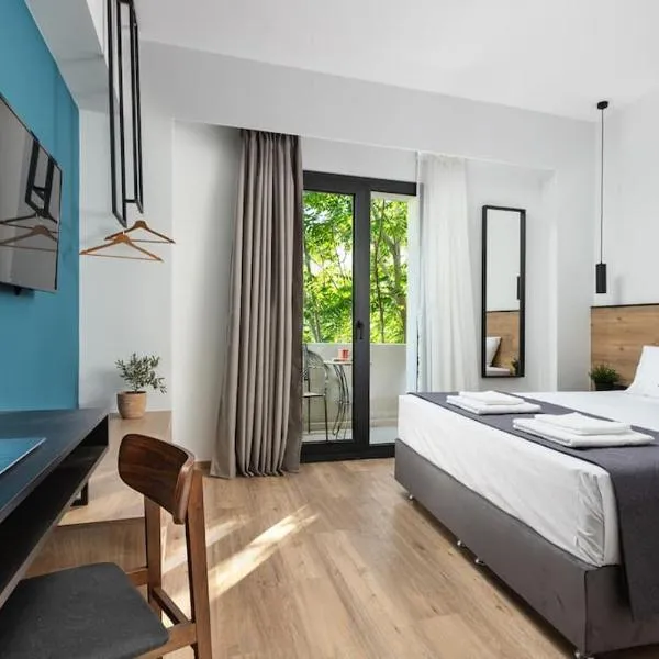 The Meta Stay - Rooftop Access Central Studio, hotel sa Athens