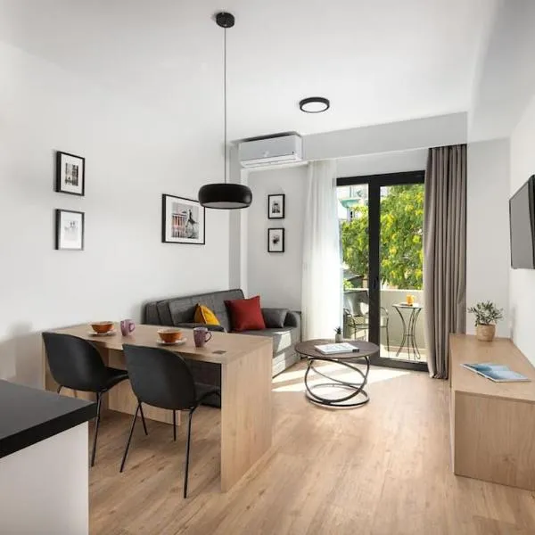The Meta Stay - Rooftop Access Downtown Suite, hotel sa Athens