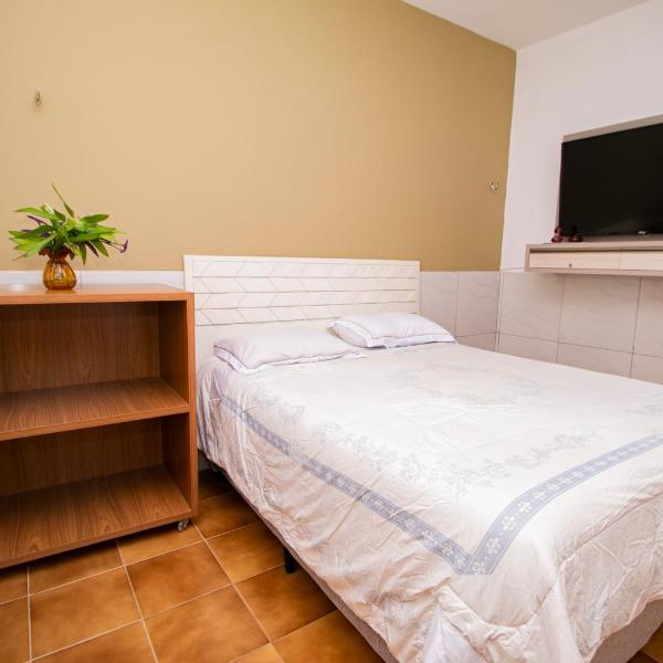 Quarto amplo ao lado do mar