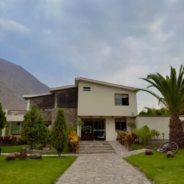 Rio Lindo Ecolodge, hotel v destinaci Lunahuaná