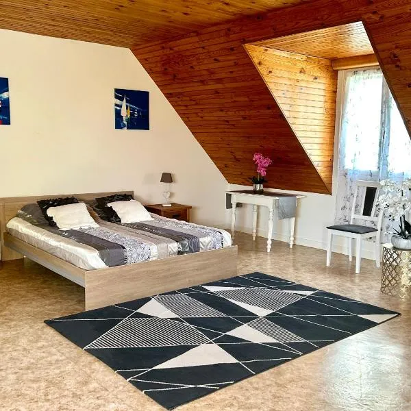 Chambre avec cuisine à la campagne au calme, hotel v destinaci Cléguérec