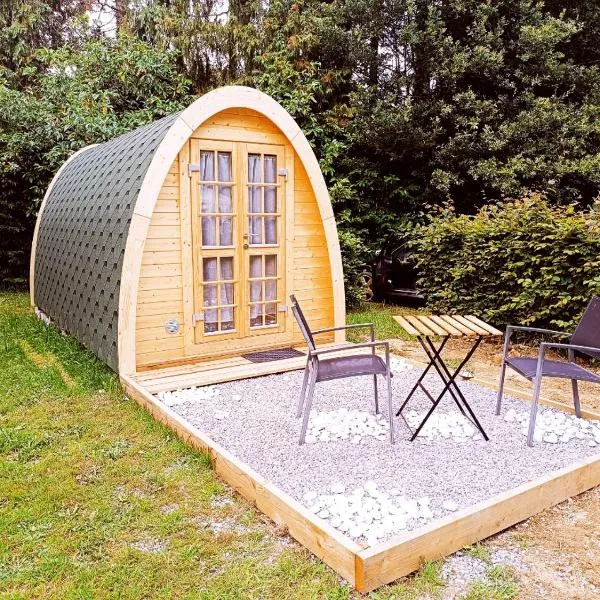 Chalet insolite pour 2 au coeur de la Bretagne, hotel v destinaci Saint-Jacut-les-Pins