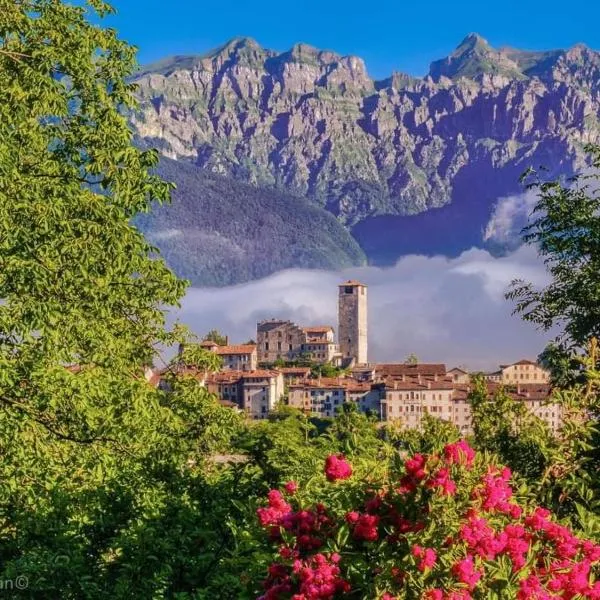 La Casa di Anna nel Parco delle Dolomiti Croce d' Aune 1000 ml slm, hotel in Pedavena