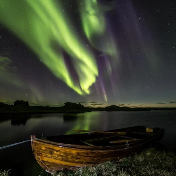 Dimmuborgir Guesthouse, hotelli kohteessa Reykjahlíð