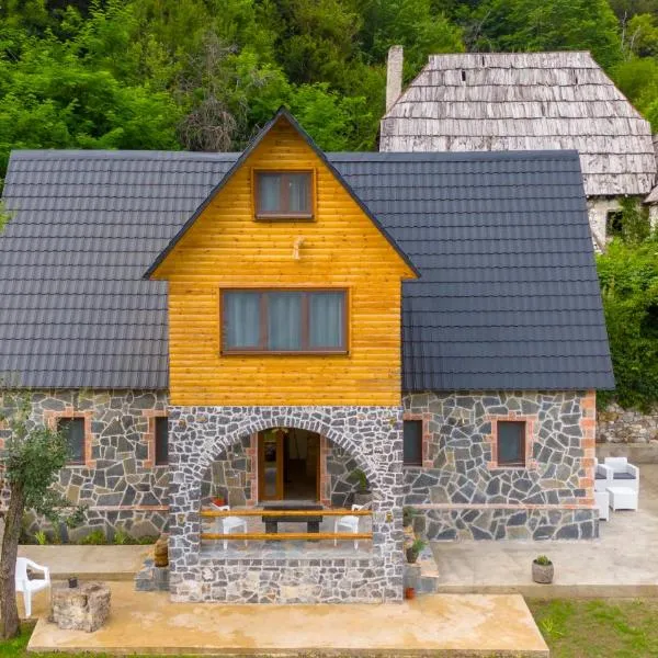 villa prelatheth, hotel v mestu Theth