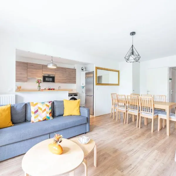 Charmant T3 familial pour 8, 5min Disney, 2Parkings, hotel v destinaci Serris