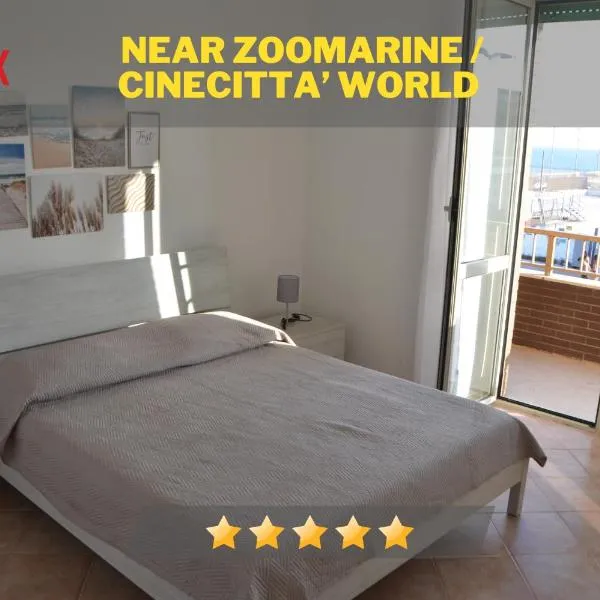 Appartamento Miramare - Sea view, hotel a Torvaianica