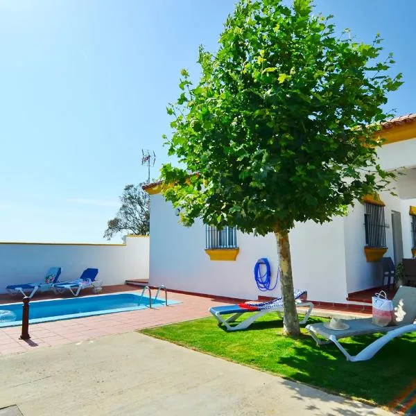 Chalet Chaparrillo Conil Alquileres Atardecer, hotel di Cádiz