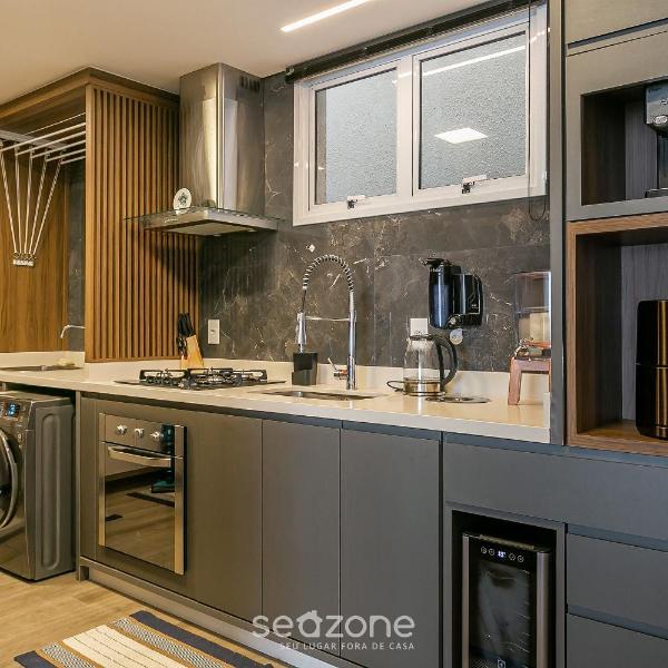 Apto no cond Thai Beach Home Spa frente mar TBS106 - Foto 3